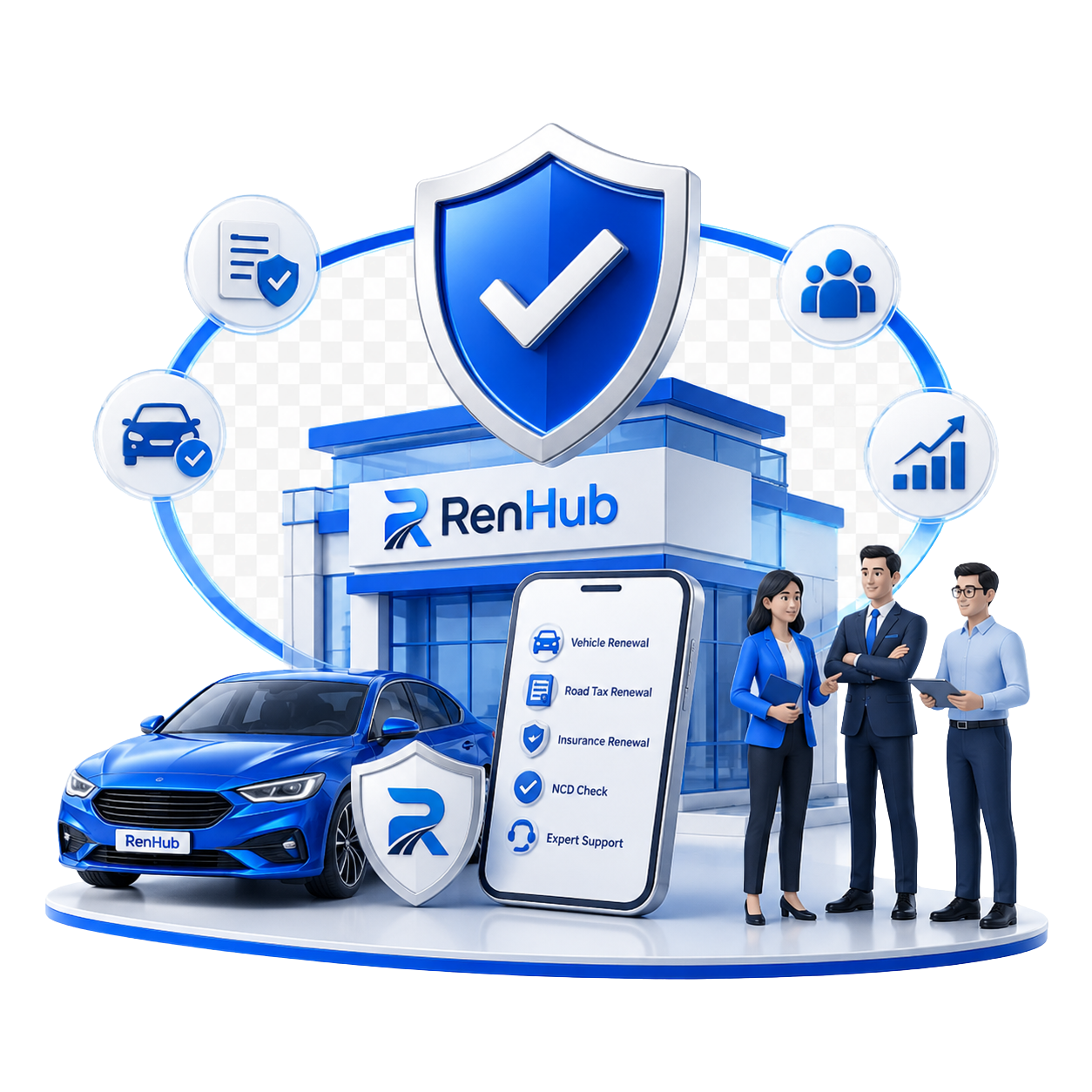RenHub vehicle support
